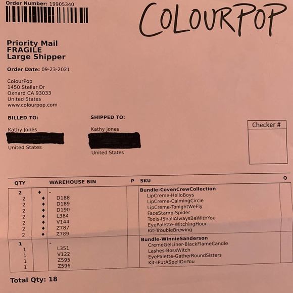 ColourPop Disney HOCUS POCUS Coven Crew Collection Makeup Set NIB - Picture 9 of 9